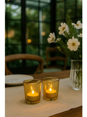 Arma House Cam Bronz Renkte Mumluk