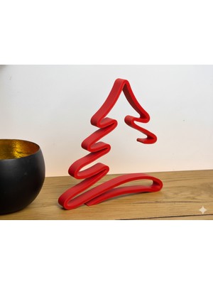 Sora Design Minimalist Yılbaşı Çam Ağacı Dekoratif Masa Üstü Süs