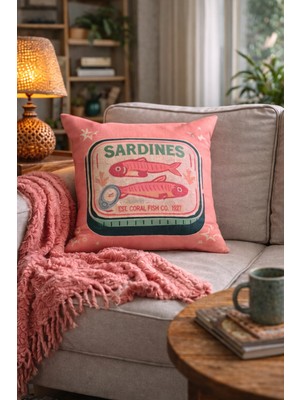 Arancione Co Çift Tarafı Baskılı Kırlent Kılıfı 6AOD35