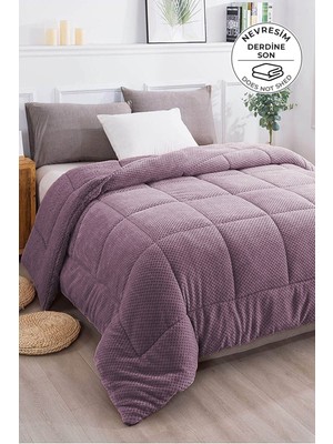 Evlen Home Collection Ultra Yumuşak Tek Kişilik Çift Taraflı Wellsoft Peluş Yorgan Yıkanabilir (Battaniye / Nevresim) 160 x 220 cm