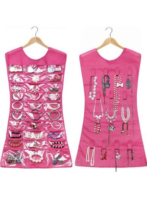 Aesco Elbise Şeklinde Takı Organizeri - Pembe