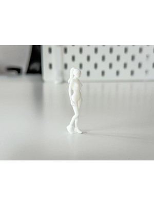 Sora Design Dekoratif Mini Kadın Figürü, Diorama ve Maket Için Fitness Temalı Biblo