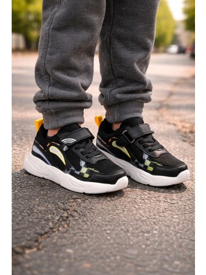 Minibonito Unisex Çoçuk Konfor Taban Cırt Cırtlı Spor Ayakkab