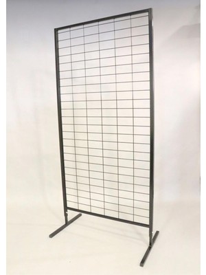Md Vitrin Dekorasyon Tel Raf Profil Ayaklı Tel Pano 90X190 cm