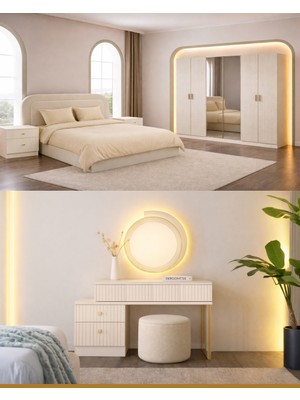 İnegöl Mobilyası Maldiv Yatak Odası Takımı