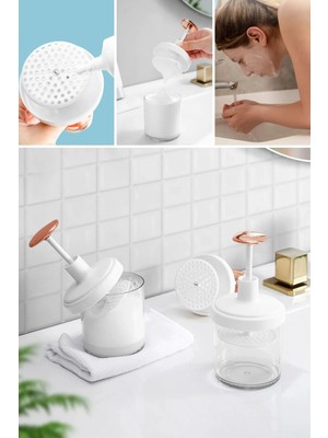 SiHako Yüz Yıkama Köpüğü Makinesi-Taşınabilir Krem Köpük Makinesi - Cilt Bakım