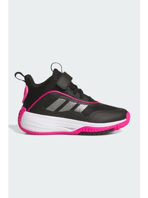 adidas Çocuk Ownthegame 3.0 K Basketbol Ayakkabı Siyah Suni Deri Hafif ve Havadar Tasarım