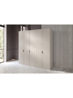 Doressa Riwa 5 Kapılı Gardırop