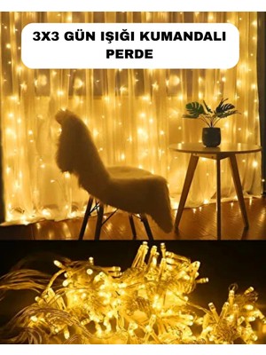 Epilons Romantik Ambiyans Için Uzaktan Kumandalı Günışığı Peri LED