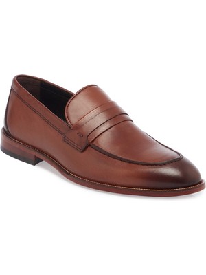 Tergan Taba Hakiki Deri Erkek Klasik Ayakkabı - E4MEAY057243-A37