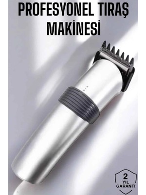 Epilons Erkeklere Özel Şarjlı Saç ve Sakal Kesme Tıraş Makinesi Seti