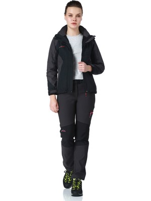 Evolite Diva Kadın 3in1 Gri/Siyah Mont