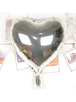 Magicool Kalp Uçan Balon Folyo Mor 80 cm 32 Inç