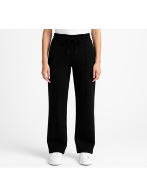 Axxel Kadın Siyah 2 iplik Eşofman PANTOLON-P3045