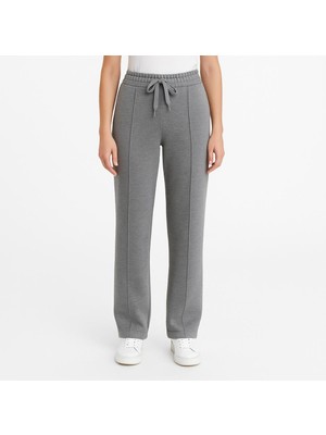 Axxel Kadın Gri melanj 2 iplik Eşofman PANTOLON-P3045