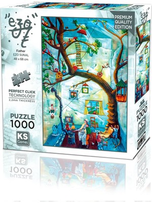 Ks Games Father Ezo Sunal 1000 Parça Puzzle