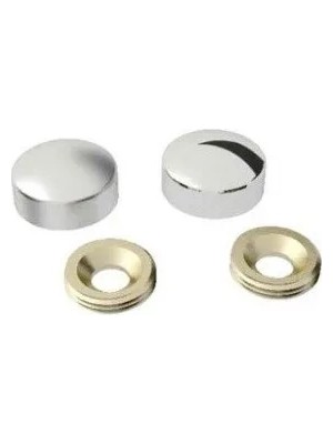 Magicool Vida Kapama Kapağı 20 Mm, Krom - 10 Adet