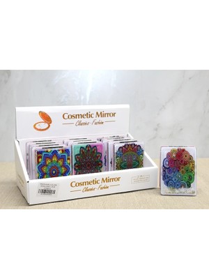 Magicool Mandala Desenli Hareketli Sulu El Aynası ALK4583