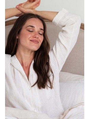Jojomia Natura Uzun Kollu Gömlek