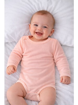 Ladora Tekstil %100 Pamuk Bebe Badi Süper 3'lü Paket 0-3AY 3-6 Ay 6-9 Ay