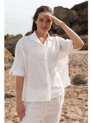 Jojomia Alice Brodeli Kadın Gömlek