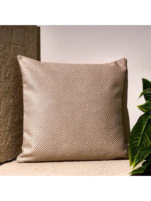 Evidea Soft Beta Kırlent Kılıfı - Bej - 40X40 cm