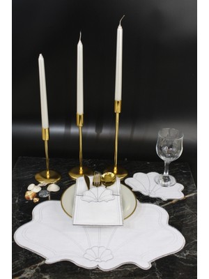 Nakışkonsept Istiridye Temalı Amerikan Servis Takımı