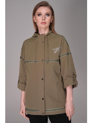 Journey Kapişonlu-Önden Çıtçıtlı Mont