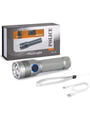Magicool Police Ps-34 Şarjlı El Feneri