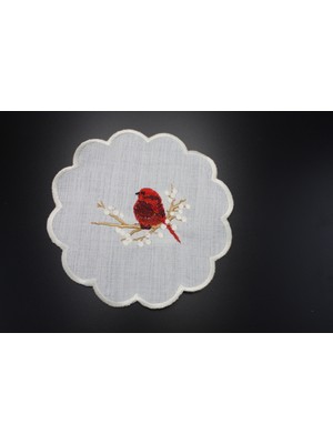 Nakışkonsept Kuş Desenli Kokteyl Peçete