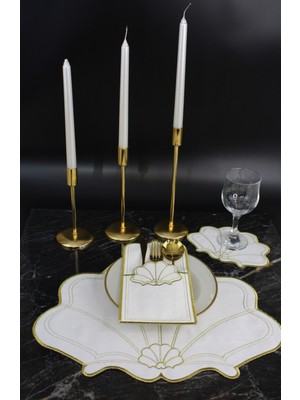 Nakışkonsept Istiridye Temalı Amerikan Servis Takımı