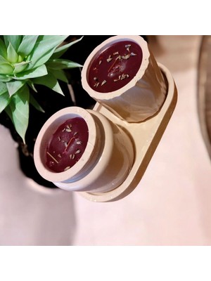 Celestia Dekoratif Lavanta Kokulu Mum Set