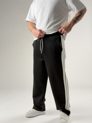 Cocopelli Siyah Yan Çıtçıtlı Erkek Eşofman COC2734