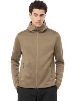 Salomon Sntıal Mıdfleece Fz Hd M LC2293400  Kahverengi Ceket