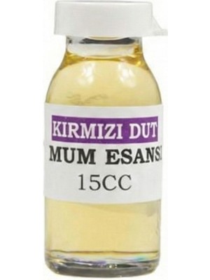 Tahtakale Toptancı Mum Esansı  (Mum Koku Aromaları ) 15 cc  Kırmızı Dut