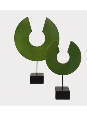 Akua Modern Sanat Esintisi: El Işçiliği  Ikili Dekoratif Obje Seti