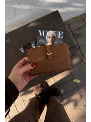 La'Graccio Paris La\'graccio Paris Kadın Day Süet  Cüzdan