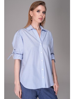 Journey Ekose-Taşlı Gömlek