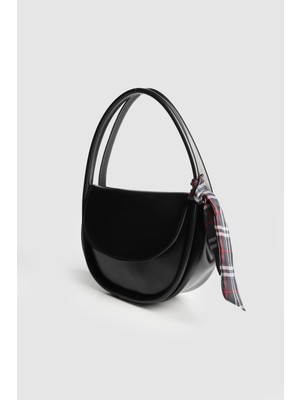 La'Graccio Paris La\'graccio Paris Kadın Scafy Fularlı Oval El ve Çapraz Çanta