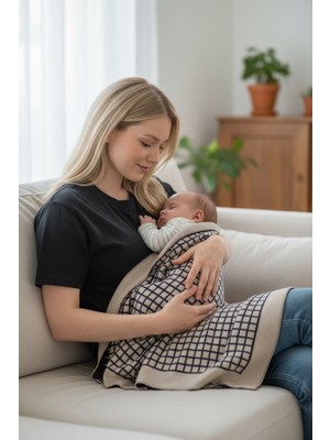 Soft and Baby Çift Taraflı Bebek Battaniyesi