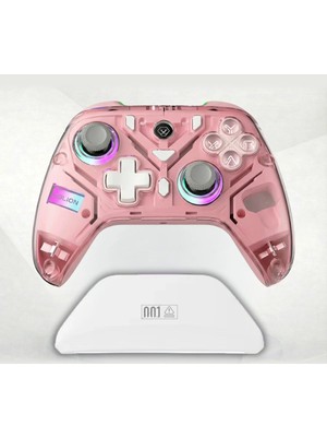 Aolion K10 | Hall Efect Kablosuz Çift Motorlu Titreşimli, Altı Eksenli Jiroskoplu Hall-Linear Tetikleme Düğmesi ile Hızlı Tepkiler, Switch Android ve Ios ile Uyumlu