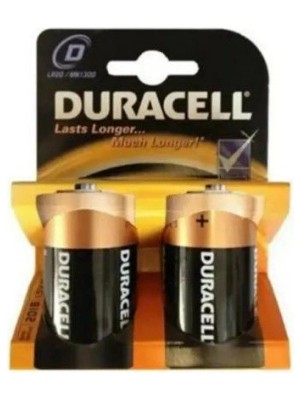 Go İthalat Duracell LR20 D Büyük  Pil 2li Kart (5468)