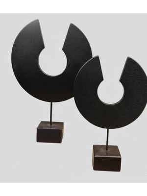 Akua Modern Sanat Esintisi: El Işçiliği  Ikili Dekoratif Obje Seti