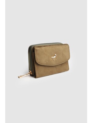 La'Graccio Paris La\'graccio Paris Kadın Cavie Süet Kullanışlı Cüzdan