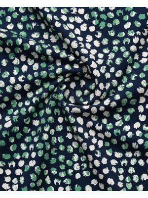 Podyum Baskı Puantiyeli ve Geometrik Desenli Dijital Baskılı Döşemelik Koltuk Kumaşı, Kırlent, Minder Kumaşı 100X140CM