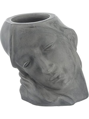 Storemax Greenmall Gri Heykel Saksı