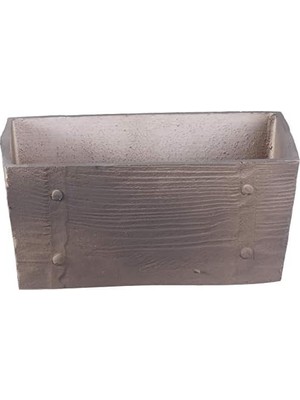 Storemax UV-1013-4 Ahşap Desen Vazo