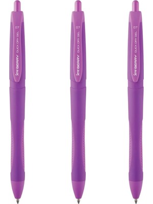 Storemax Jel Kalem  07 Menekşe 3lü Set