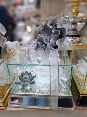 Gümüş Aynalı Söz Mendili