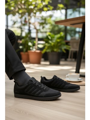 Enoch Erkek File Detaylı Çoklu Şeritli Günlük Spor Ayakkabı Sneaker